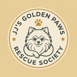 JJ's Golden Paws Rescue Society logo